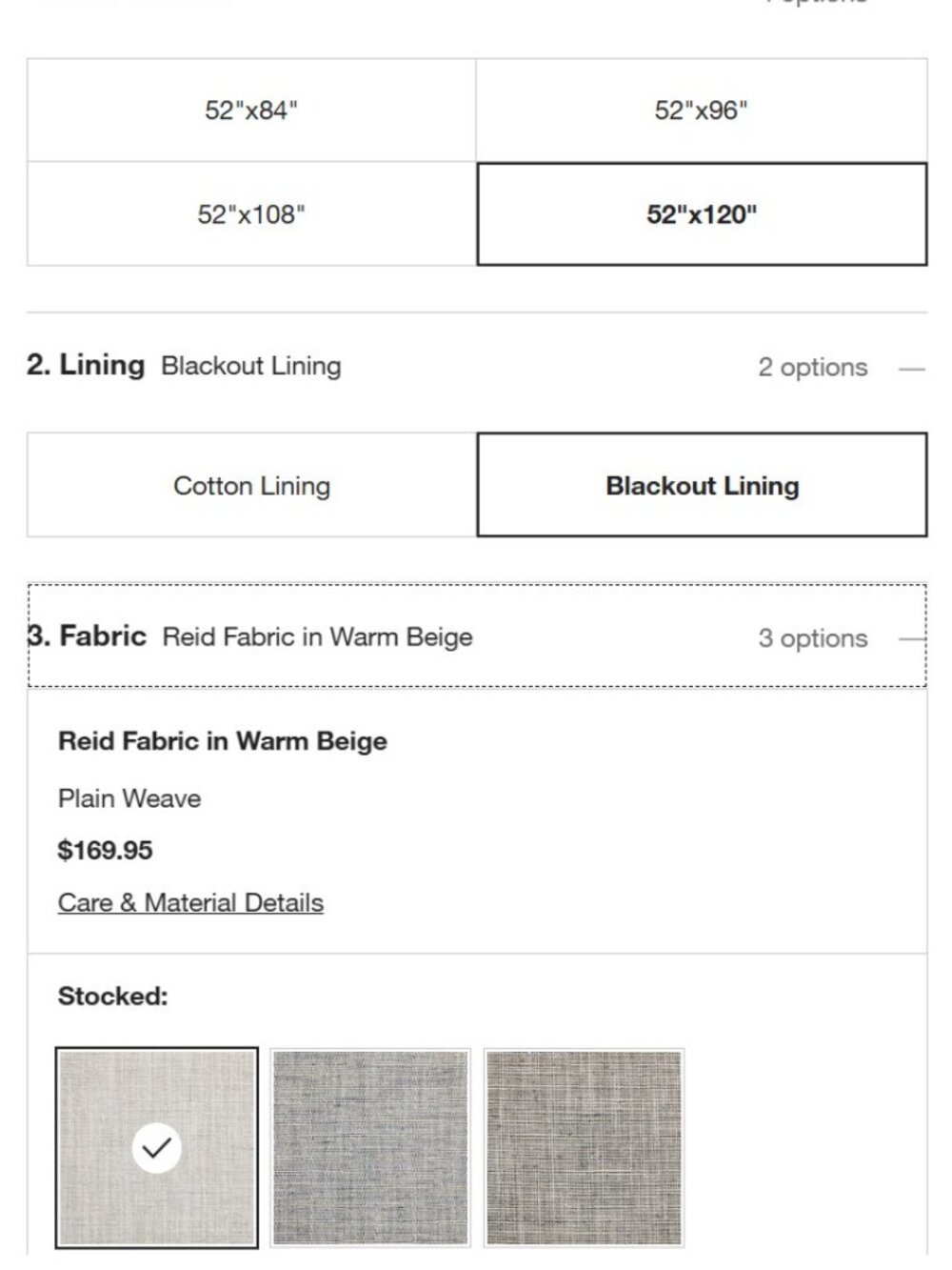 Crate & Barrel 10 foot Curtain Panels - Picture 3 of 6
